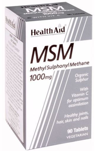 MSM Methylsulfonylmethan 1000 mg 90 Tabletten