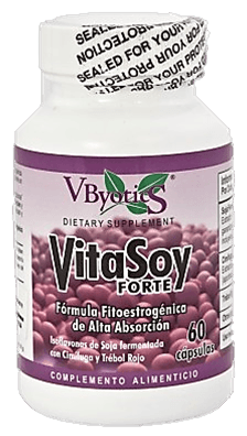 Vbyotics Vitasoy Forte Soja Ferm + Cimicifuga 60 Kapseln