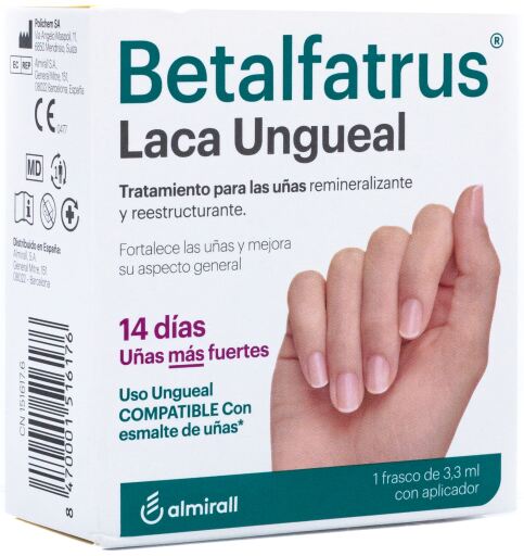 Almirall Betalfatrus Remineralisierender und restrukturierender Nagellack 3,3 ml