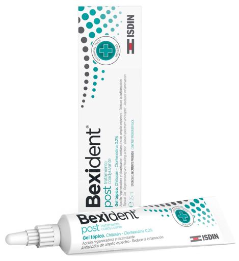 Isdin Bexident Topisches Gel-Adjuvans nach der Behandlung, 25 ml