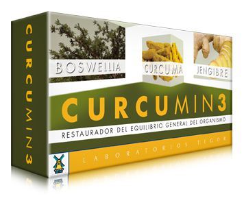 Laboratorios Tegor Curcumin 3 Nahrungserg&auml;nzungsmittel 30 Tabletten