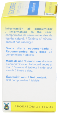 Kalziumfluorid Vitamin D6 tegorsal N&ordm;1 350 Tabletten