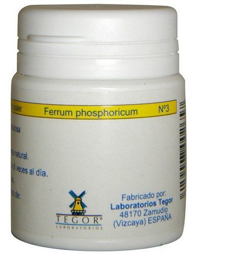 Laboratorios Tegor Ferrum Eisenphosphat D6 Tegorsales Nr. 3