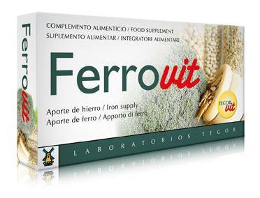 Laboratorios Tegor Ferrovit Vitablets 30 Tabletten