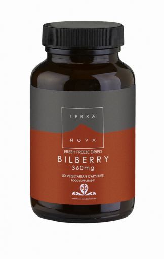 Terranova Heidelbeere 360 mg 50 pflanzliche Kapseln