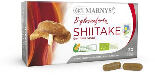 Marnys Shitake Bio 30 Gem&uuml;sekapseln x 400 gr