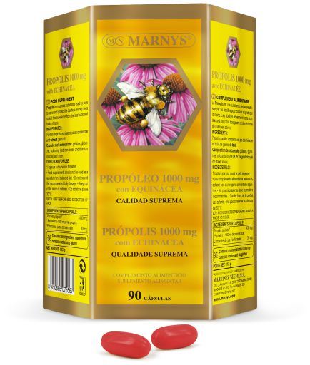 Marnys Propolis 1000 mg + echinacea 90 capsules x 1000 mg