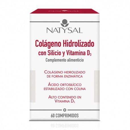 Natysal Kollagen mit Silizium und Vitamin D3 60 Comp