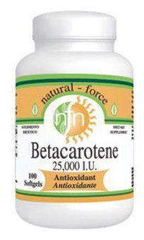 Nutriforce Beta-Carotin/Pro-Vitamin A 25000Ui 100 Perlen