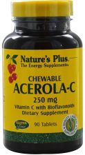 Vitamin-C-Ergänzung mit Acerola 250 mg 90 Kautabletten Vitamin-C-Ergänzung mit Acerola 250 mg 90 Kautabletten