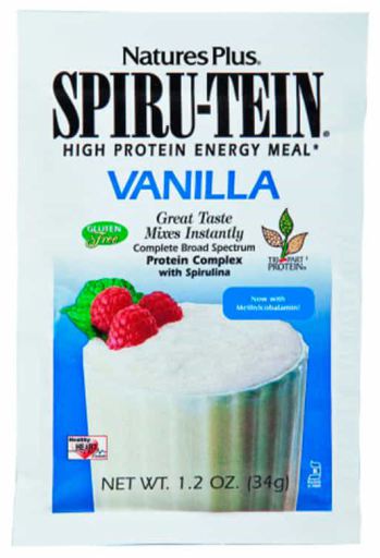 NaturesPlus Spiru-Tein Baiser-Vanille-Beutel 34gr