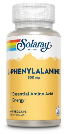 Solaray L-Phenylalanin 500 mg 60 Kapseln