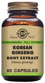 Solgar Koreanischer Ginsengwurzelextrakt 60 Gem&uuml;sekapseln