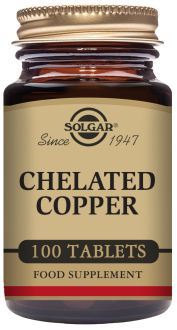 Solgar Chelatisiertes Kupfer 100 Tabletten