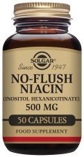 Nicht err&ouml;tendes Niacin 500 mg 50 Kapseln