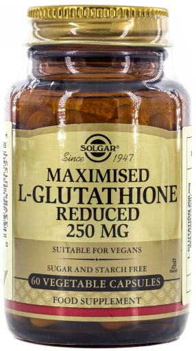 Maximiertes L-Glutathion 250 mg 60 vegetarische Kapseln
