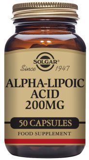 Solgar Alpha-Lipons&auml;ure 200 mg 50 pflanzliche Kapseln
