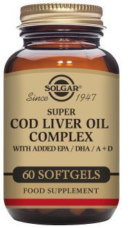 Solgar Super Lebertran-Komplex 60 Kapseln