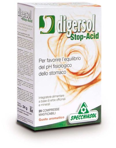 Specchiasol Digersol Stop-Acid 20 Tabletten