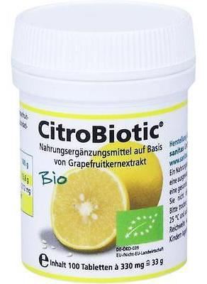 Sanitas Citrobiotic Grapefruitkernextrakt 100 Tabletten