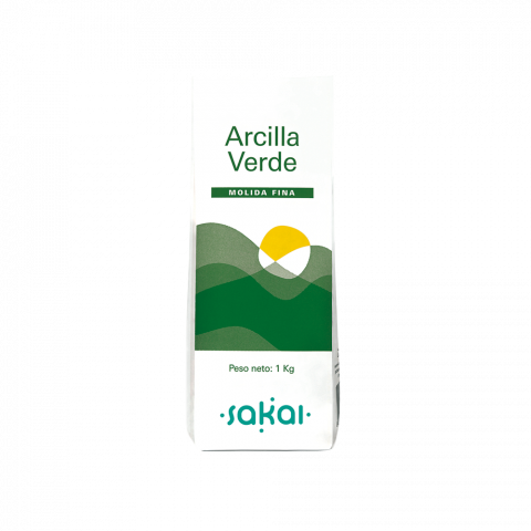 Sakai Feiner Gr&uuml;ner Ton 1 kg