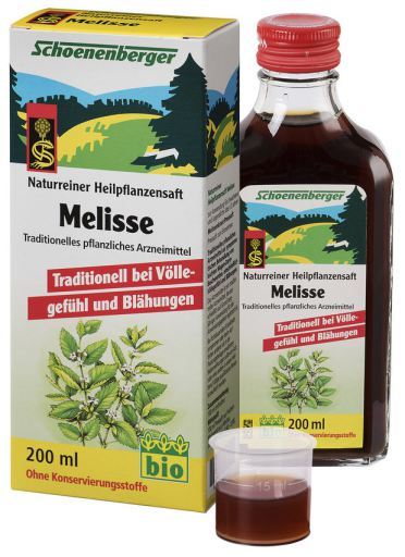 Salus Zitronenmelissensaft 200 Milliliter Schoenenberger