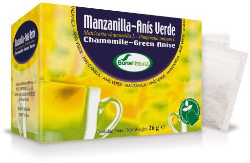 Soria Natural Kamillen- und Anisaufguss 20 Teebeutel