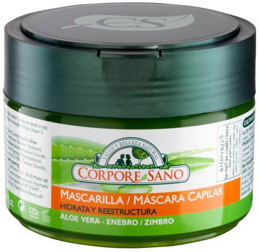 Corpore Sano Haarmaske mit Aloe Vera und Wacholder 250 ml