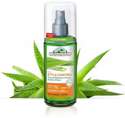 Corpore Sano Style Control Anti-Frizz Spray mit Aloe Vera - 200ml