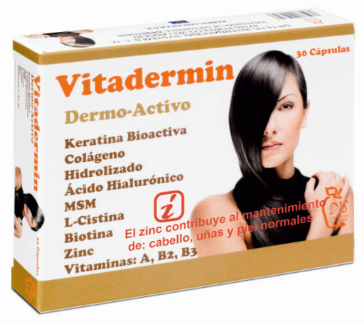 Dis Vitadermin 30 Kapseln (Haut-Haar-N&auml;gel)