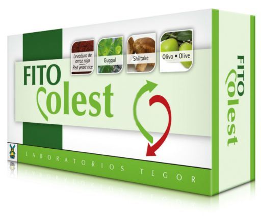 Laboratorios Tegor Fito Cholest erg&auml;nzen 60 Kapseln