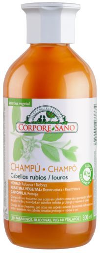 Corpore Sano Henna-Shampoo f&uuml;r blondes Haar - 300 Milliliter