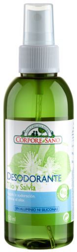 Corpore Sano Corpore Sano Linden- und Salbei-Deodorant-Spray 150 ml