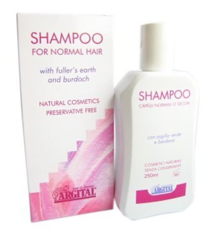 Argital Green Clay Shampoo und Klette 250 ml