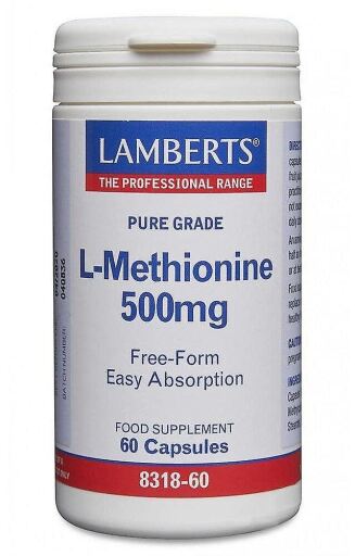 Lamberts L-Methionin 500 mg 60 Kapseln