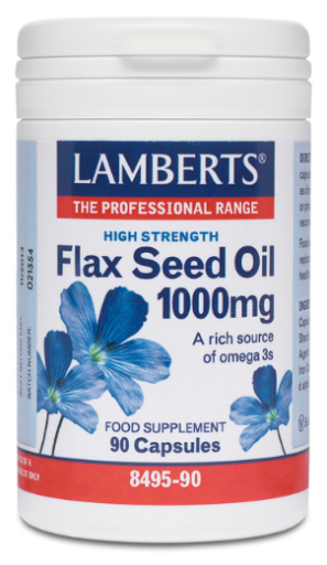 Lamberts Leinsamen&ouml;l 90 Kapseln 1000 mg