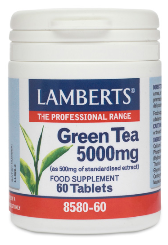 Lamberts Gr&uuml;ner Tee 5000 mg garantierter Catechingehalt 60 Tabletten