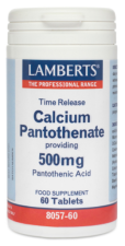 Calciumpantothenat 500 mg mit Vitamin B5, 60 Tabletten