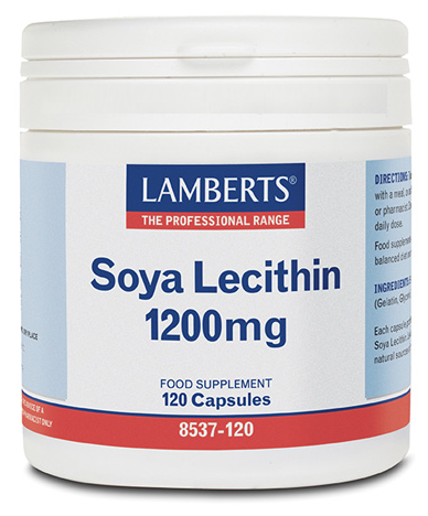 Lamberts Sojalecithin 1200 mg reich an Phosphatidylcholin 120 Kapseln