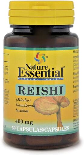 Nature Essential Reishi (Myzel) 400 Milligramm von 50 Kapseln