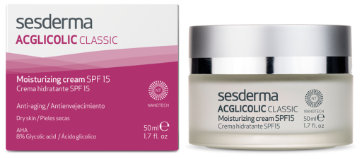 Sesderma Acglicolic Classic Feuchtigkeitscreme LSF 15 50 ml