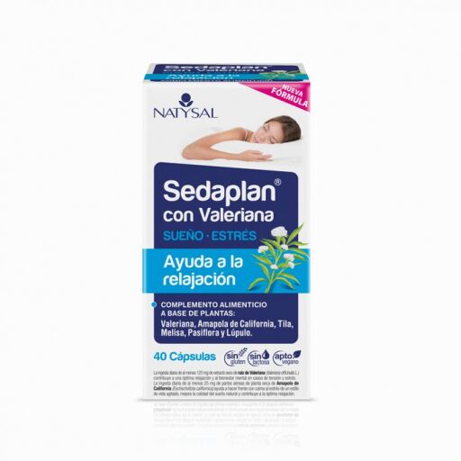 Natysal Sedaplan mit Baldrian 40 Kapseln