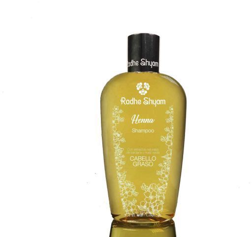 Fettiges Henna-Shampoo