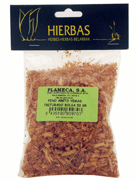 Plameca Fichte Pinienknospen zerkleinert