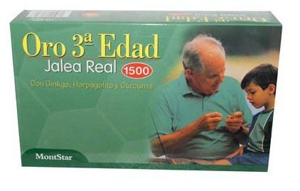 Mont Star Gel&eacute;e Royale f&uuml;r Senioren Gold 20 Ampullen