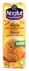 Santiveri Noglut glutenfreie Maria Kekse, 210g Tube
