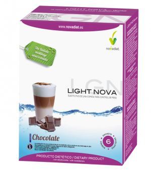 Novadiet Light Nova Chocolate Shake 6 Umschl&auml;ge 35 gr