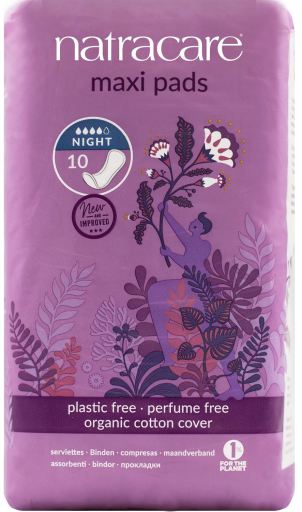 Natracare Maxi Night Komprimiert 10 uds