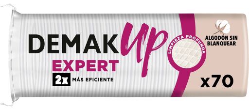 Demak Up Expert Round Makeup Remover Pads 70 Einheiten