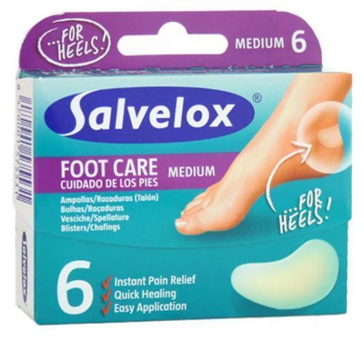 Salvelox Hydrocol Fersenscheuern 6 Einheiten
